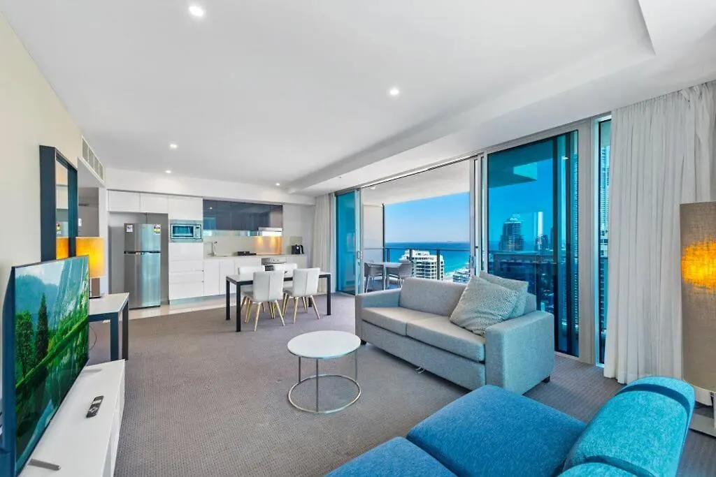 Oceanside Sky Dream Hilton 2.5Bdr With 180° Views Apartment Gold Coast Australia