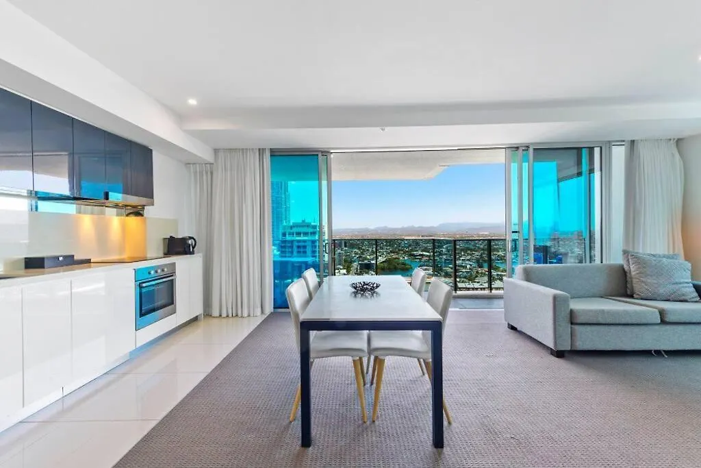 Oceanside Sky Dream Hilton 2.5Bdr With 180° Views Apartment Gold Coast