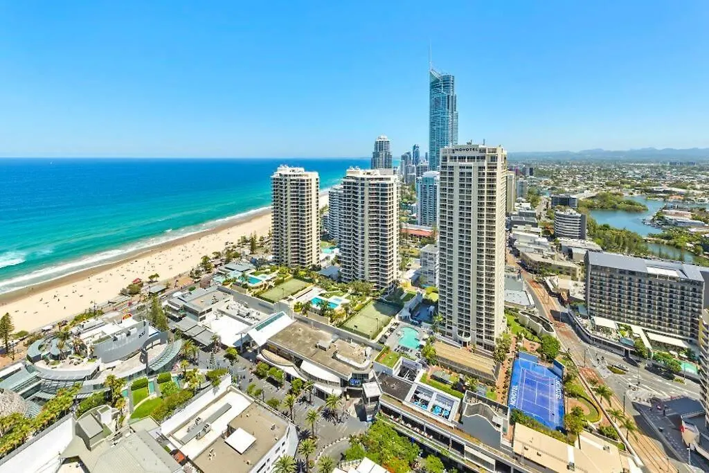 Oceanside Sky Dream Hilton 2.5Bdr With 180° Views Daire Gold Coast